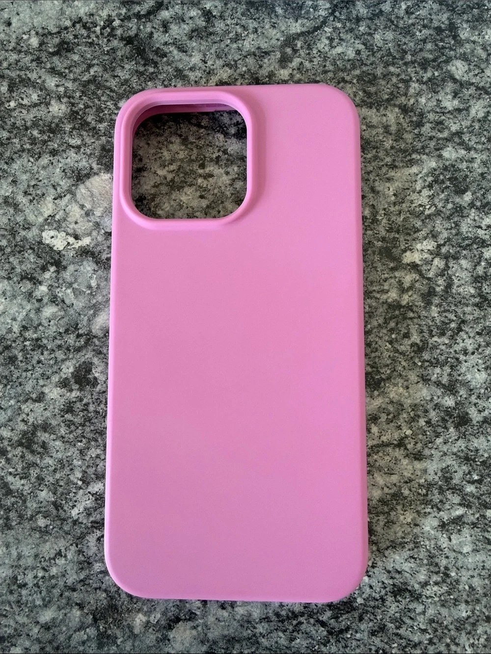 Pink Silicone Protective Phone Case - Unbranded iPhone 15 Pro Max